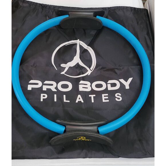 Pro Body Pilates 14" Fitness Circle Fitness Ring Dual Grip Unbreakable Thigh Ton - Picture 1 of 7